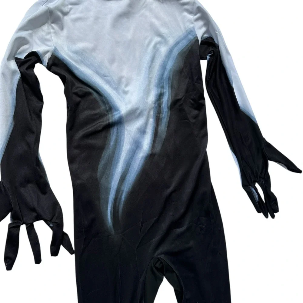 Spooktacular Creations Shadow Demon‎ Costume Jumpsuit Hood Halloween S